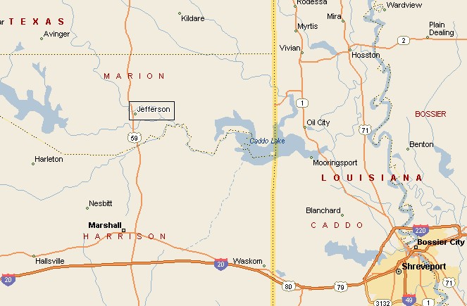 Jefferson County Texas Map